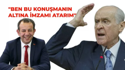 Tanju Özcan’dan Devlet Bahçeli’ye tam destek!