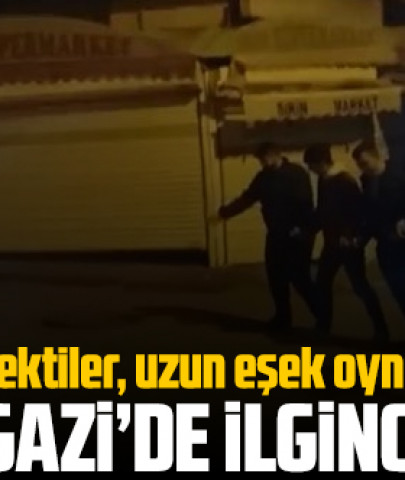 Tam kapanmada Sultangazi'den ilginç görüntüler! Halay çektiler, uzun eşek oynadılar