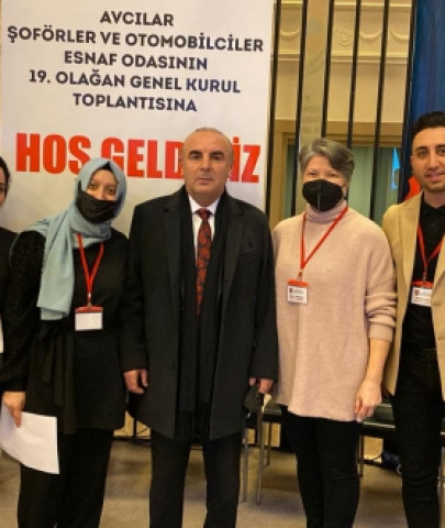 Avcılar Esnaf ve Şoförler Odası yine Kemal Türk'ü seçti