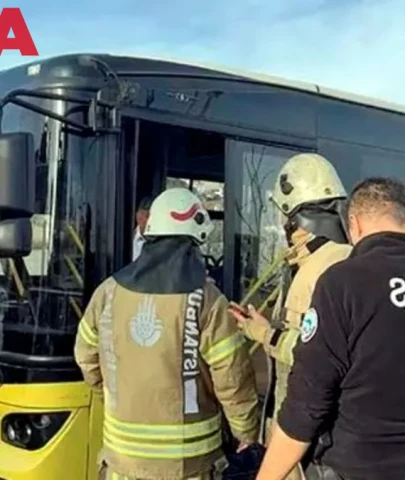 İstanbul Pendik'te İETT Otobüsünde Yangın Çıktı: Sürücü ve Vatandaşlar Müdahale Etti