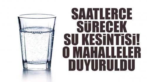 İSKİ açıkladı: Bidonları hazırlayın İstanbul'un o ilçelerini su kesintisi vuracak!