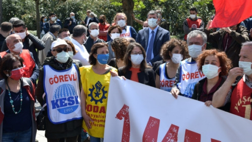 Kadıköy işçileri andı