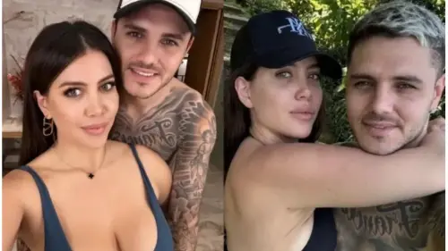 Mauro Icardi ile barışmıştı! Wanda Nara'dan derin dekolteli poz: "Yine ne yaptın yenge?"