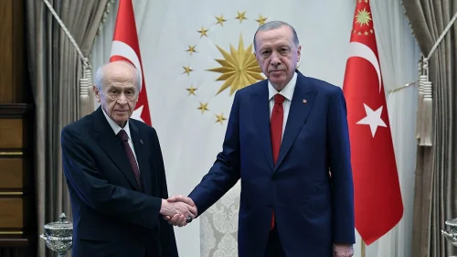 MHP lideri Bahçeli’den Cumhurbaşkanı Erdoğan’a kritik ziyaret!