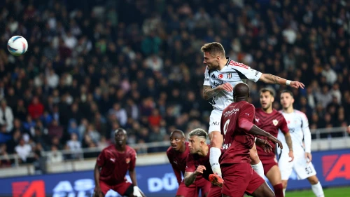 Beşiktaş-Hatayspor maçında kazanan çıkmadı: 1-1 berabere bitti