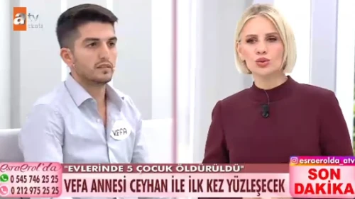 Esra Erol’da 19 Aralık Vefa Keskin’in Dehşet Dolu İtirafları! "Katilsin Sen Anne!" Çığlığı Stüdyoyu Sarstı