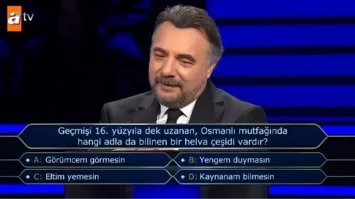 Osmanlı Mutfağında Hangi Adla Bilinen Bir Helva Çeşidi Vardır?