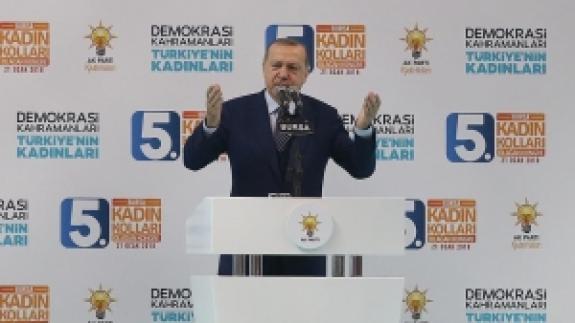 Cumhurbaşkanı Erdoğan: Milli mücadelede karşımıza çıkanı ezer geçeriz