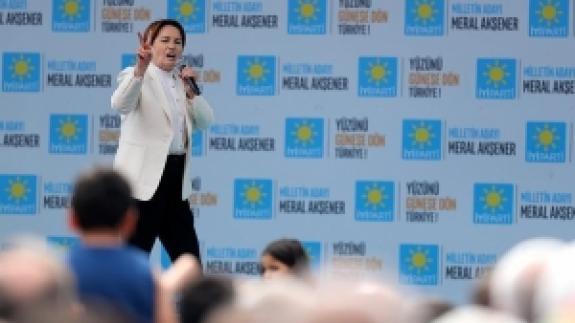 İYİ Parti Genel Başkanı ve cumhurbaşkanı adayı Akşener: Fındık fiyatlarını dolara endeksli yapacağım