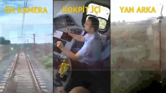 Çorlu'daki faciaya sebep olan tren kazasının görüntüleri ortaya çıktı