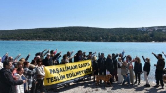 Paşalimanı Koyu'ndaki Arsaların Vakıf Tarafından Satışına Çevreci Tepkisi