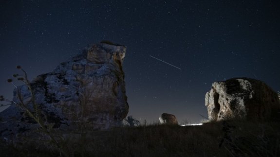 Meteor yağmurundan unutulmaz görüntüler…