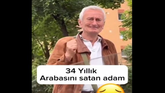 Emektar arabasını satan adamın gözyaşları…