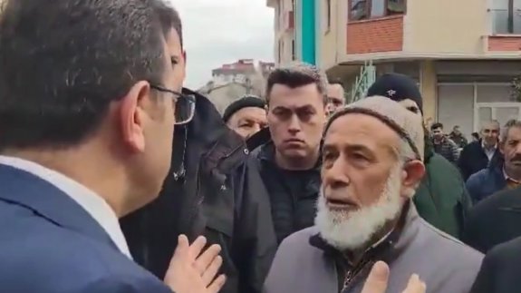 Camide İmamoğlu ile vatandaş arasında ilginç diyalog: Neden şimdiye kadar gelmedin?