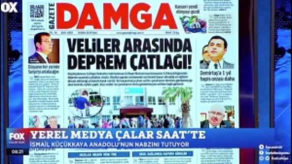 Gazete Damga Çalar Saat'te