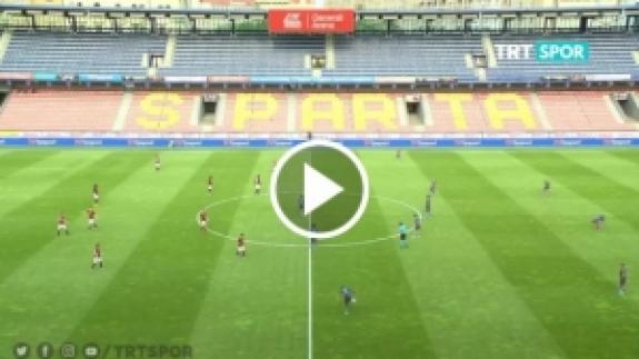 Sparta Prag - Trabzonspor maçı özet izle