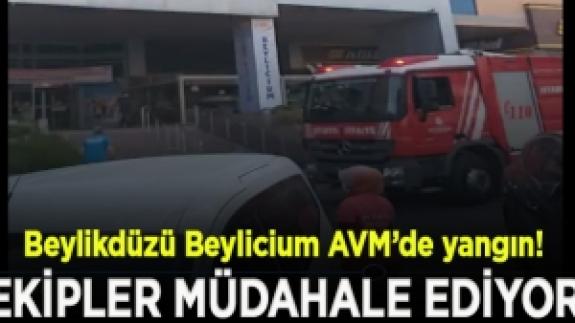 Beylicum AVM'de yangın