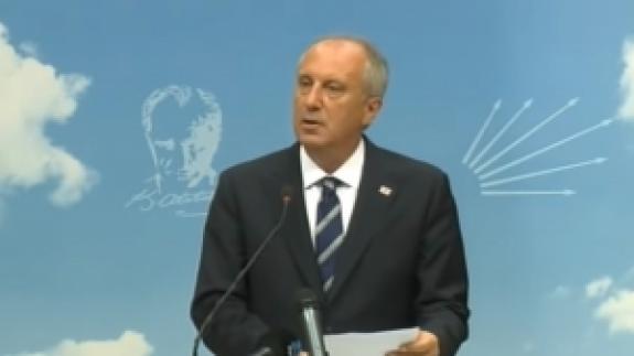 Muharrem İnce seçim sonuçlarını yorumladı