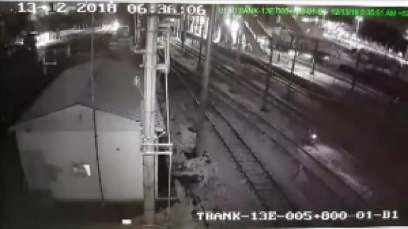 Yüksek Hızlı Tren'in çarpışma anı