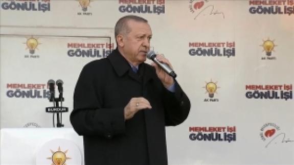 Cumhurbaşkanı Erdoğan: Ne pahasına olursa olsun terör koridorunu yıkacağız