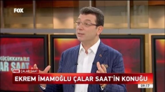 Ekrem İmamoğlu Çalar Saat 18 Nisan Perşembe FOX TV izle