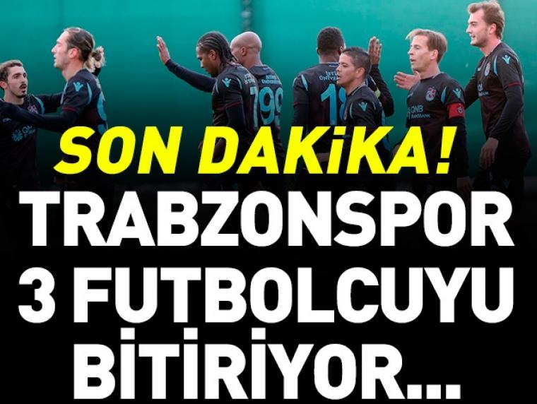 Trabzonspor üç futbolcuyu bitiriyor 1