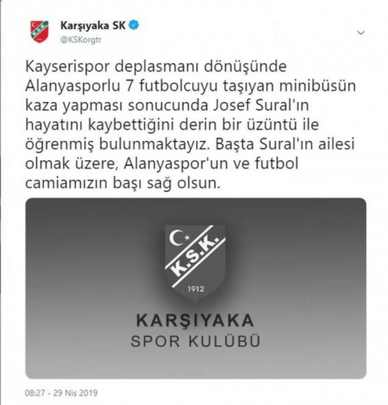 Josef Sural için spor camiasından baş sağlığı mesajı 22