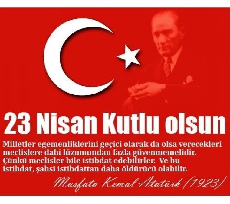 2020 Resimli 23 Nisan Ulusal Egemenlik ve Çocuk Bayramı Mesajları 2