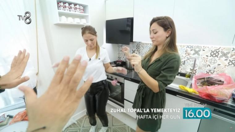 Zuhal Topal'la Yemekteyiz Cemile Ata fotoğrafları 4