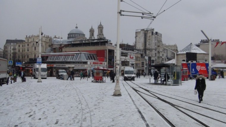 İstanbul'da kar manzaraları 10