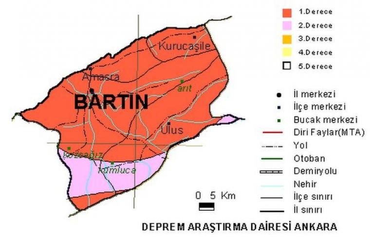 İllere göre deprem ve fay haritası! Oturduğum şehir sağlam mı? 64