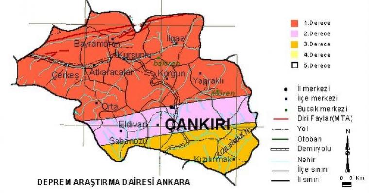 İllere göre deprem ve fay haritası! Oturduğum şehir sağlam mı? 57