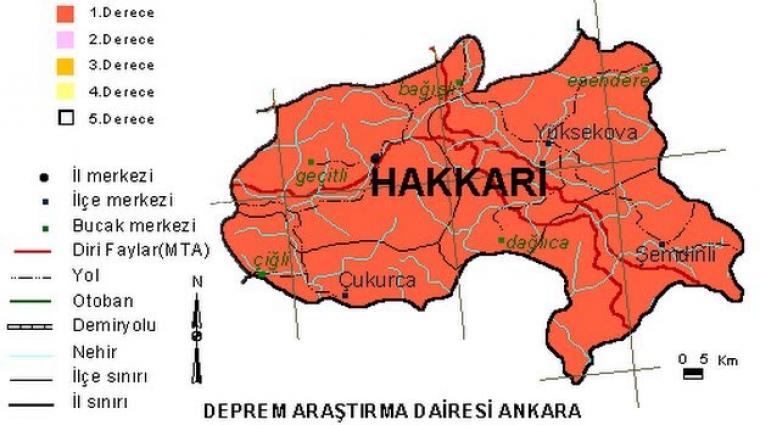 İllere göre deprem ve fay haritası! Oturduğum şehir sağlam mı? 45