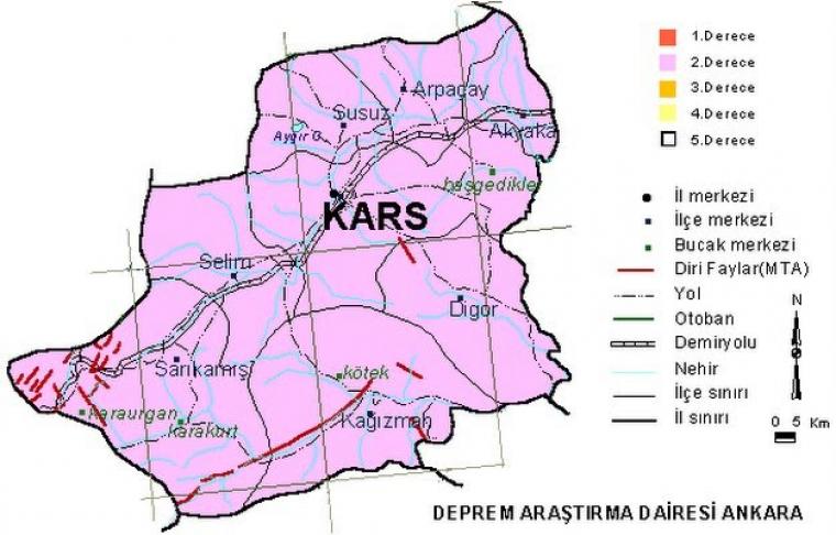 İllere göre deprem ve fay haritası! Oturduğum şehir sağlam mı? 37