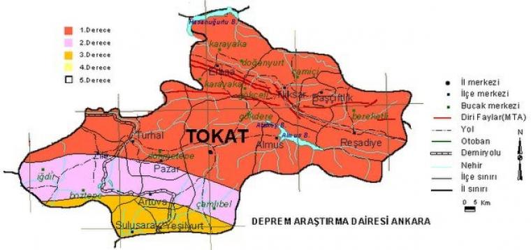 İllere göre deprem ve fay haritası! Oturduğum şehir sağlam mı? 8