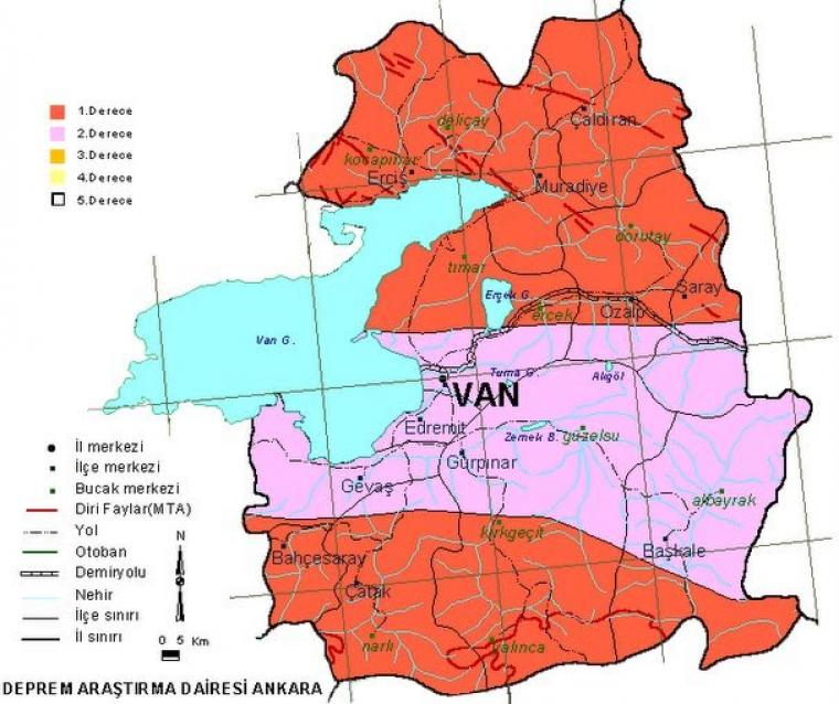 İllere göre deprem ve fay haritası! Oturduğum şehir sağlam mı? 3