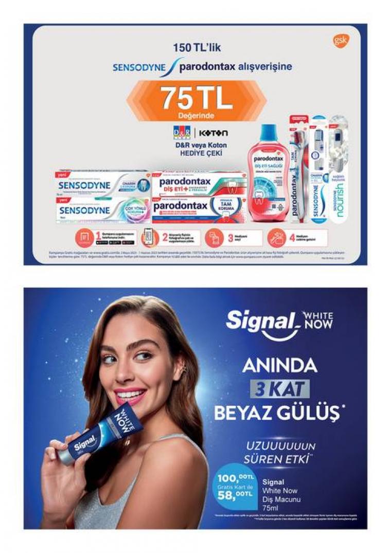 Gratis 2 Mayıs - 1 Haziran Güncel Aktüel Kataloğu yayımlandı. 10