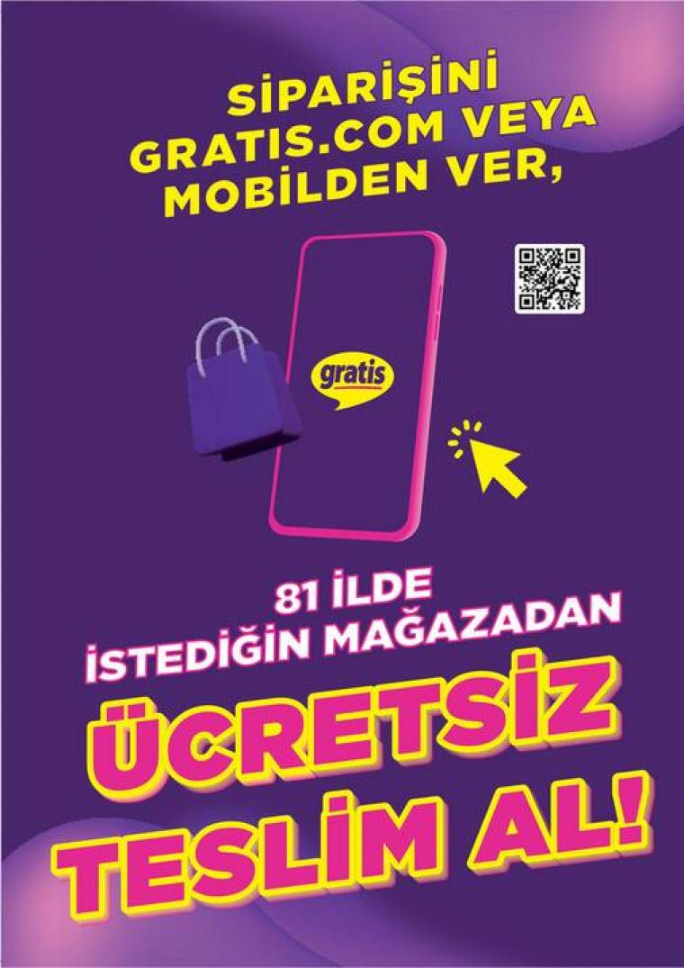 Gratis 2 Mayıs - 1 Haziran Güncel Aktüel Kataloğu yayımlandı. 2