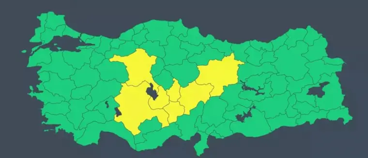 Meteoroloji'den Sarı Kod Uyarısı! Gökgürültülü sağanak geliyor 3