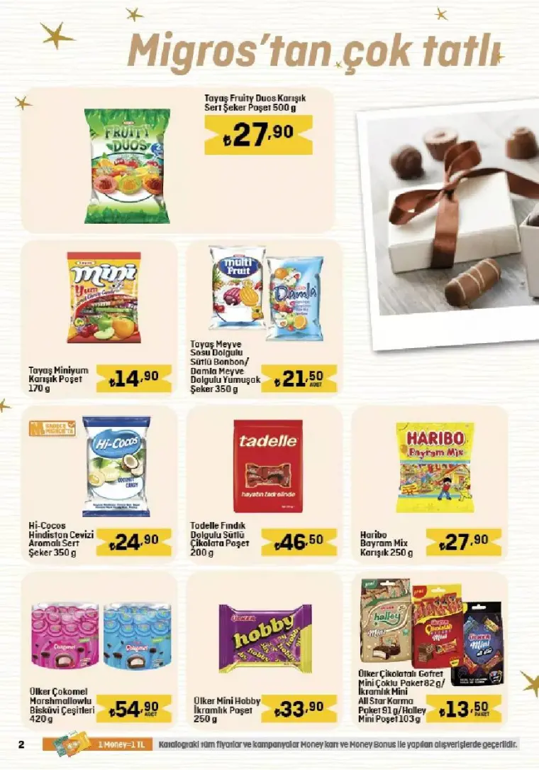 Migros'ta Bayram Şeker ve Çikolatalarda Dev İndirim! 2