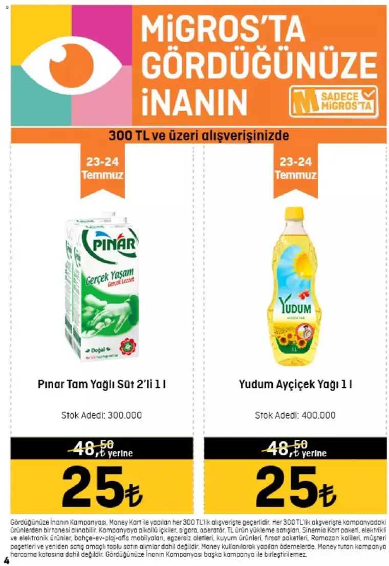 Migros Aşure Ayı kampanyası başladı 20-02 Ağustos 2023 11