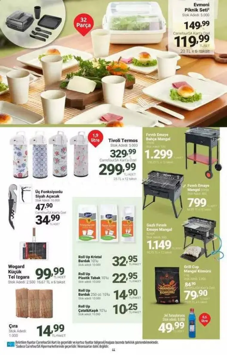 CarrefourSA'da Güneş Ürünleri, Ev Tekstil, Kamp Çadırları, Bisiklet %40 İndirimi Başladı 4