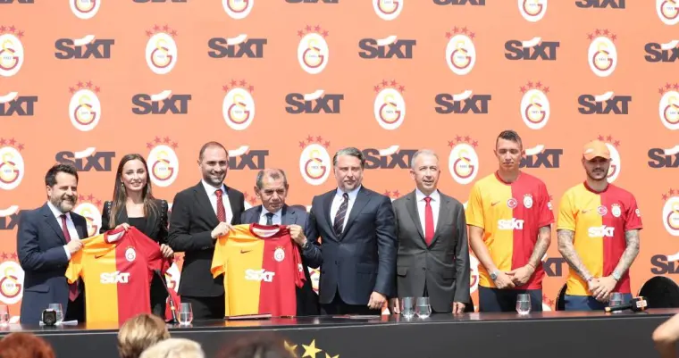 Galatasaray, Sixt ile sponsorluk anlaşmasını uzattı 3