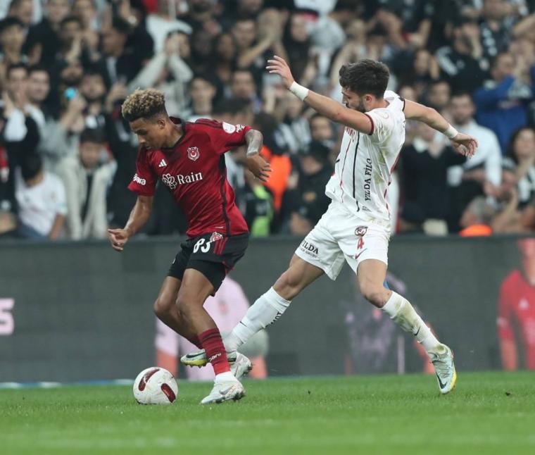 Beşiktaş - Gaziantep FK maçından çok özel fotoğraflar 25