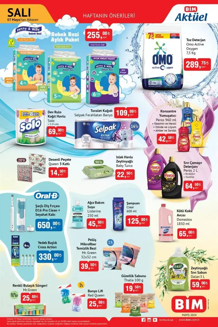 BİM 07 Mayıs 2024, Anneler Günü'ne özel deri çanta, Oral B, Loreal, Golden Rose ve Flormar'ın sevilen ürünleri satışta olacak! 3