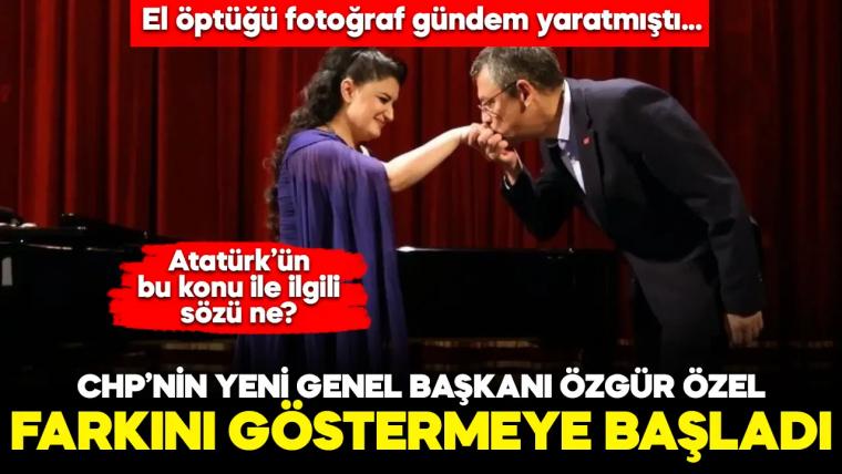 Özgür Özel farkını gösteriyor