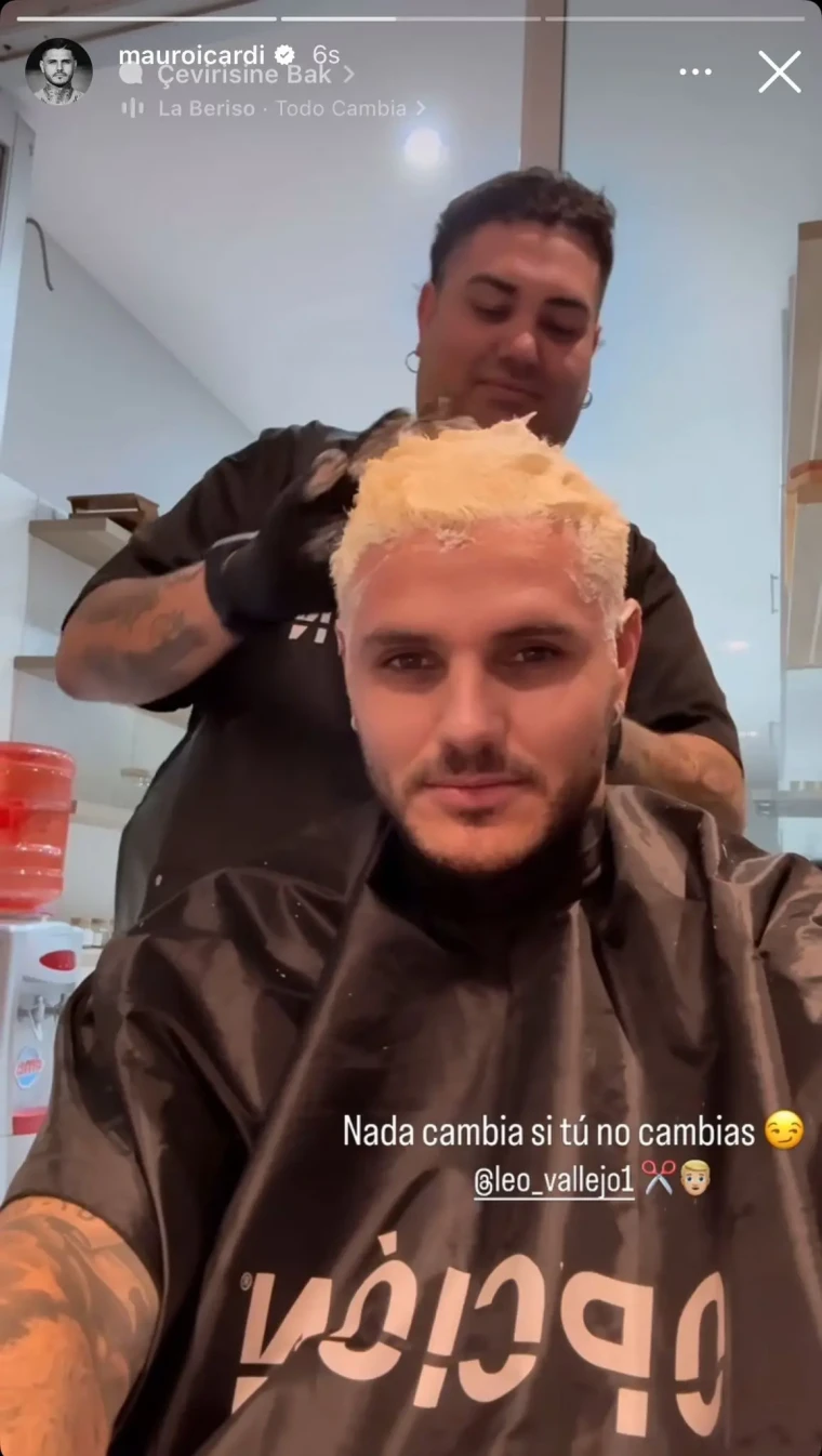 Mauro Icardi küllerinden yeniden doğuyor: İmaj değiştirdi Wanda'ya nispet yaptı! 7