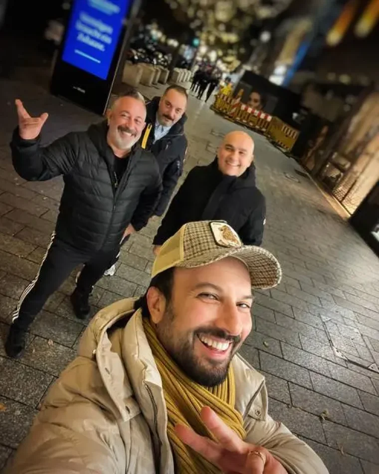 Ünlüler buluşması! Megastar Tarkan, Cem Yılmaz ile bir araya geldi! 4