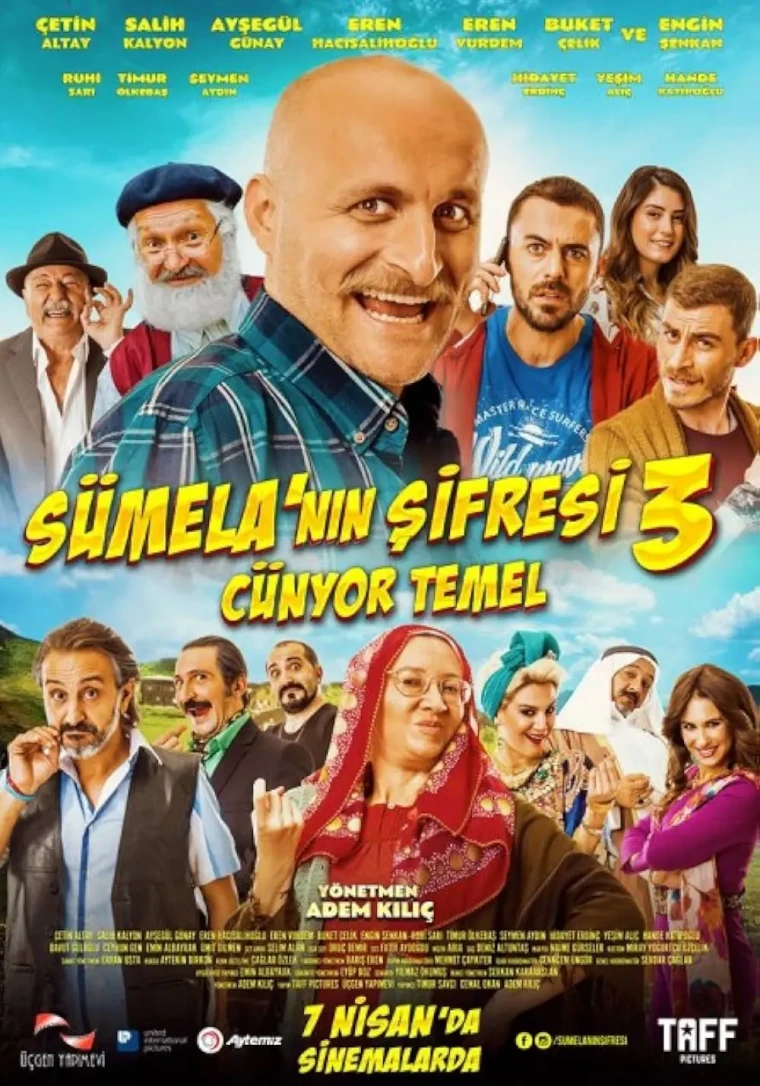 Sümela'nın Şifresi 3: Cünyor Temel filmi konusu, oyuncuları, çekim yeri, nerden izlenir, Imdb puanı, yılı? 10