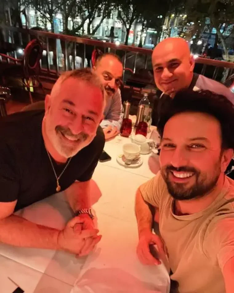 Ünlüler buluşması! Megastar Tarkan, Cem Yılmaz ile bir araya geldi! 2